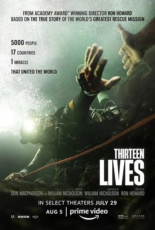 Thirteen Lives Movie Poster on smooiptv VOD